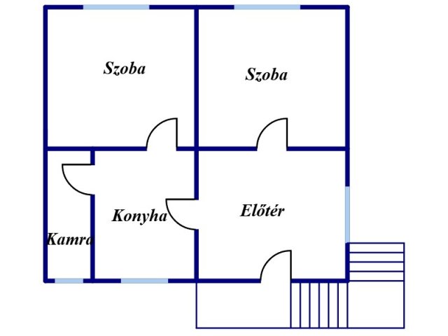 Eladó családi ház, Harsányban, Kossuth Lajos utcában 27.9 M Ft