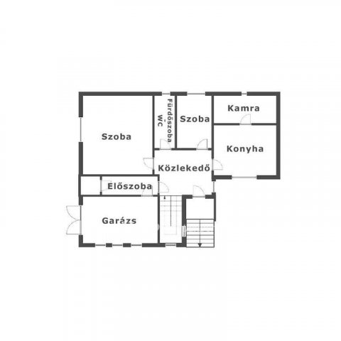 Eladó családi ház, Cereden 14.5 M Ft, 3+1 szobás