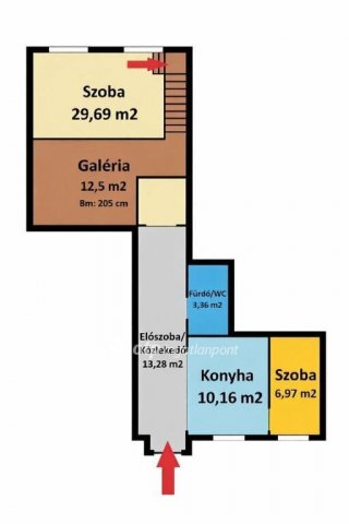 Eladó téglalakás, Budapesten, VIII. kerületben 82 M Ft