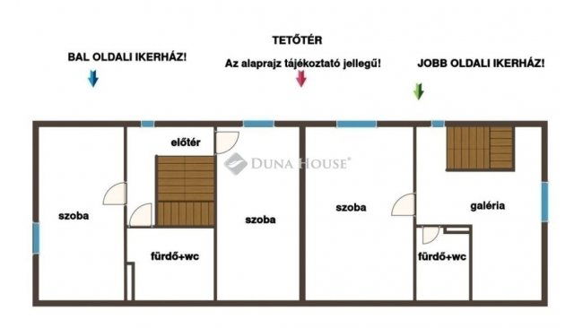 Eladó ikerház, Budapesten, XVIII. kerületben 139.5 M Ft, 6 szobás