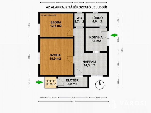 Eladó családi ház, Köröstarcsán 7.1 M Ft, 3 szobás