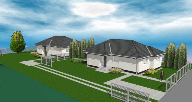 Eladó ikerház, Dányon 59.99 M Ft, 4+1 szobás