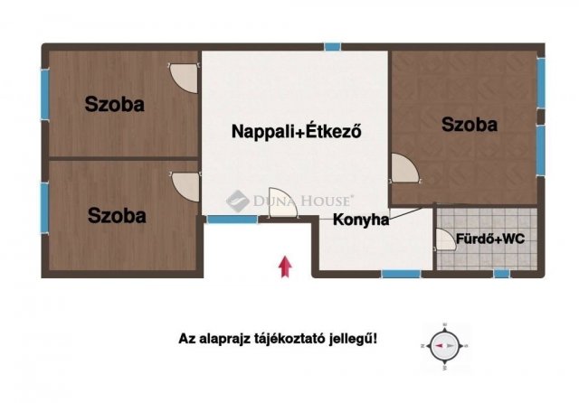 Eladó családi ház, Bocföldén 54.9 M Ft, 4 szobás