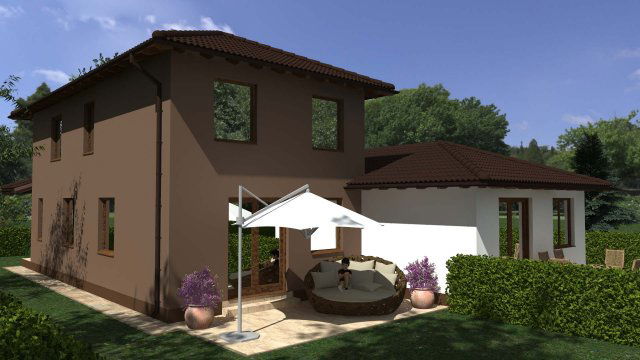 Eladó ikerház, Vácrátóton 99.9 M Ft, 5 szobás