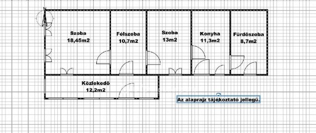 Eladó családi ház, Tiszaörsön 9.99 M Ft, 2+1 szobás