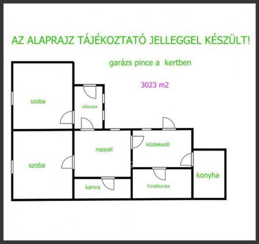 Eladó családi ház, Pocsajon 8.5 M Ft, 2 szobás