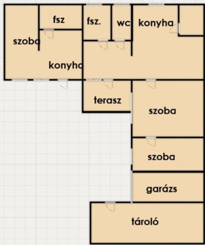 Eladó családi ház, Kecskeméten 32.9 M Ft, 4 szobás