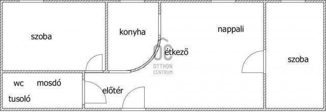 Eladó téglalakás, Cegléden 41.9 M Ft, 3 szobás