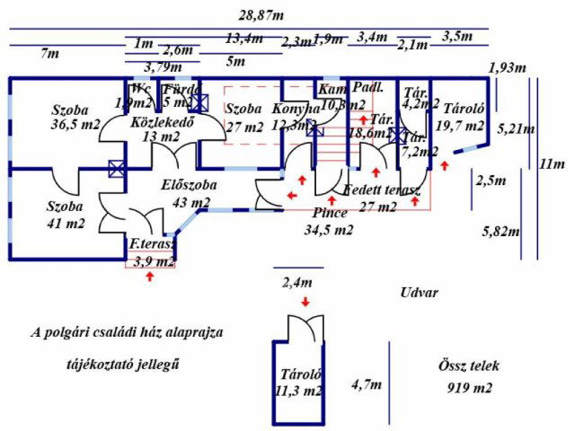 Eladó családi ház, Kiskunfélegyházán 49.9 M Ft, 3+1 szobás