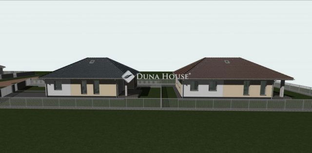 Eladó ikerház, Kiskunlacházán 73.5 M Ft, 5 szobás