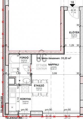 Eladó téglalakás, Budapesten, XIII. kerületben 61.5 M Ft