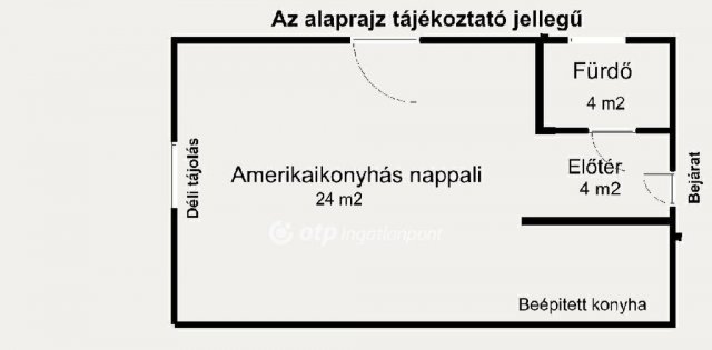 Eladó téglalakás, Budapesten, III. kerületben 64 M Ft, 1 szobás