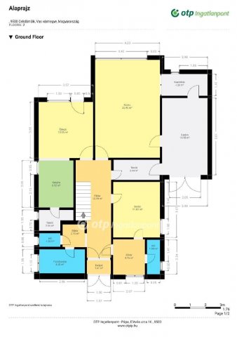 Eladó családi ház, Celldömölkön 72.9 M Ft, 5+2 szobás