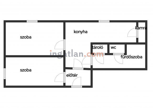 Eladó téglalakás, Debrecenben, Kemény Zsigmond utcában 49 M Ft