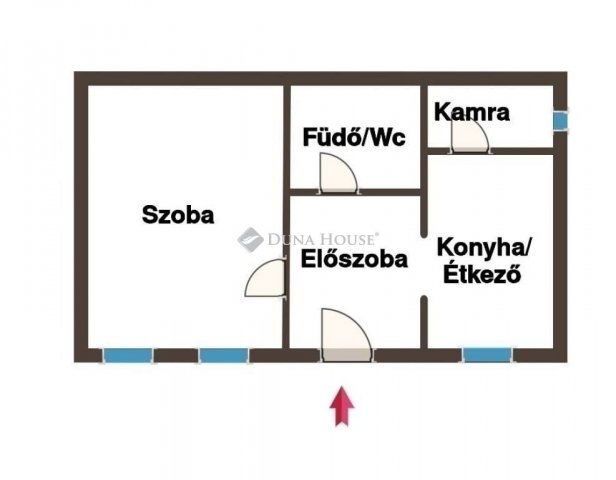 Eladó téglalakás, Budapesten, VII. kerületben 60 M Ft, 1 szobás