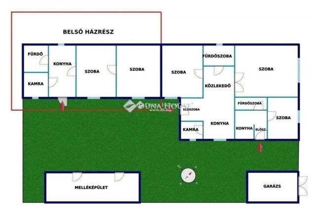 Eladó családi ház, Kecskeméten 74.99 M Ft, 5 szobás
