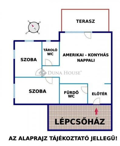 Eladó téglalakás, Monorierdőn 69.5 M Ft, 3 szobás