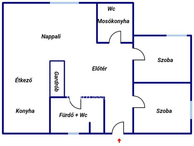 Kiadó téglalakás, albérlet, Miskolcon 230 E Ft / hó, 3 szobás