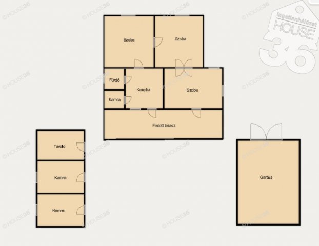 Eladó családi ház, Lajosmizsén 35.6 M Ft, 3 szobás