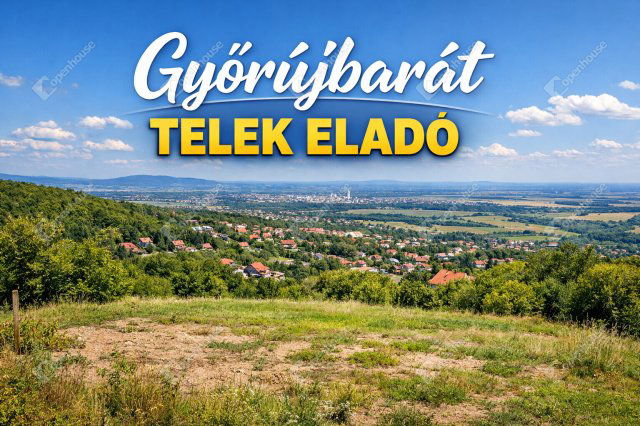 Eladó telek, Győrújbaráton 14.9 M Ft / költözzbe.hu