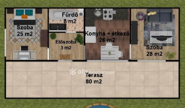 Eladó családi ház, Budapesten, XXI. kerületben 109 M Ft