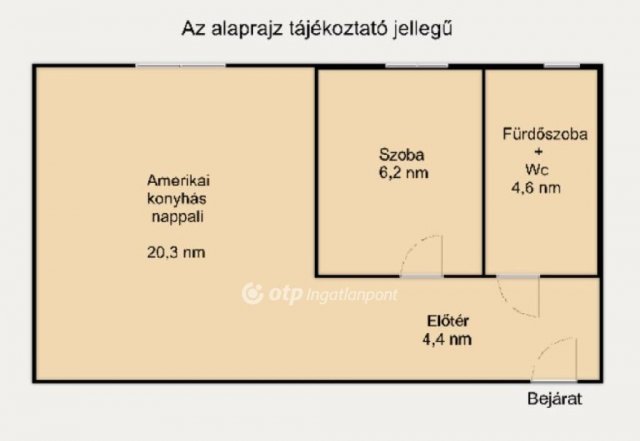 Eladó téglalakás, Budapesten, XIII. kerületben 61.9 M Ft
