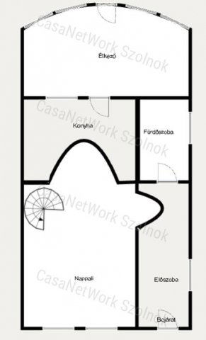 Eladó családi ház, Szolnokon 59.9 M Ft, 2 szobás