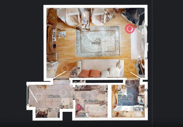 Eladó téglalakás, Miskolcon 19.5 M Ft, 1 szobás