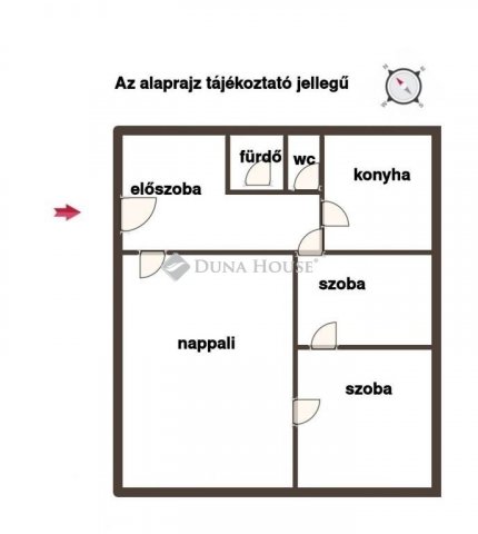 Eladó panellakás, Szegeden 57.9 M Ft, 3 szobás