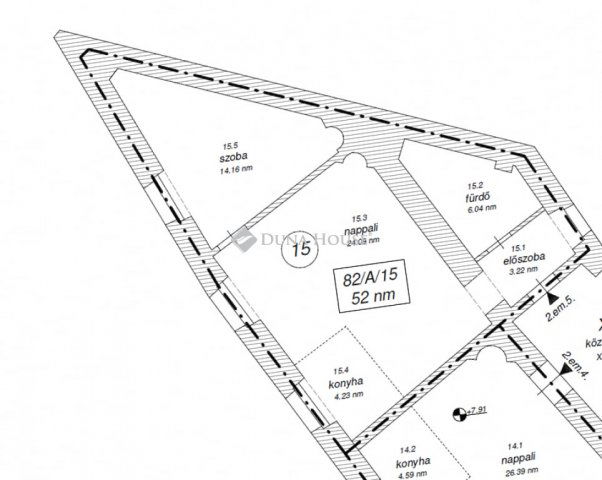 Eladó téglalakás, Sopronban 64.135 M Ft, 2 szobás