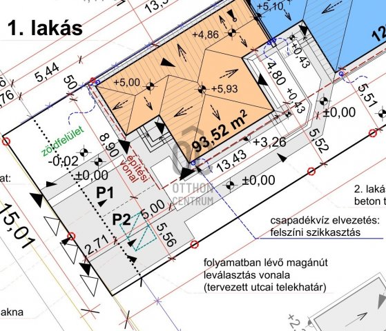 Eladó ikerház, Hajdúsámsonon 59.9 M Ft, 3 szobás