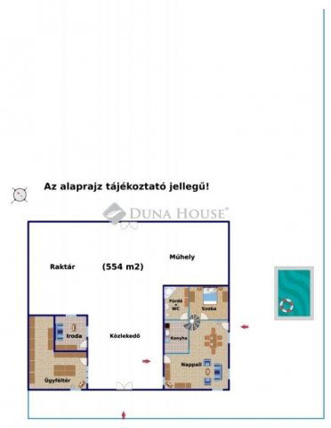 Kiadó ipari ingatlan, Felsőpakonyban 700 E Ft / hó