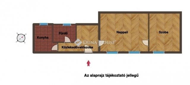 Eladó téglalakás, Budapesten, VI. kerületben 67.5 M Ft, 2 szobás
