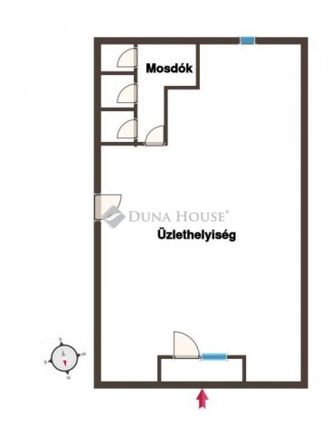 Eladó üzlethelyiség, Sopronban, Győri úton 45 M Ft