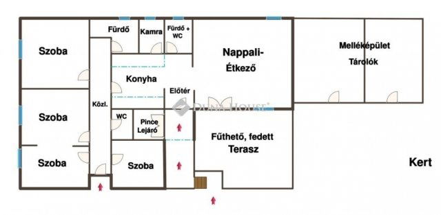 Eladó családi ház, Délegyházán 79.9 M Ft, 4 szobás