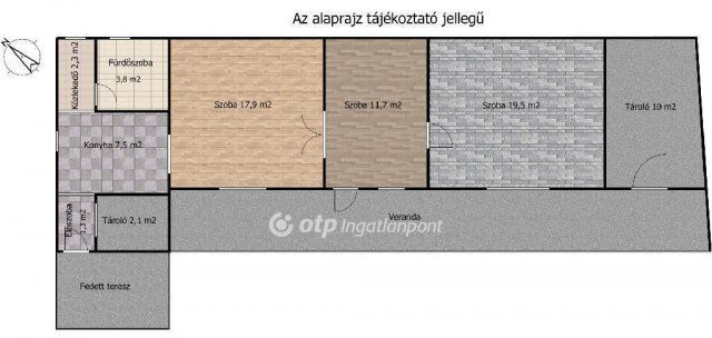 Eladó családi ház, Ráckevén 25.9 M Ft, 3 szobás