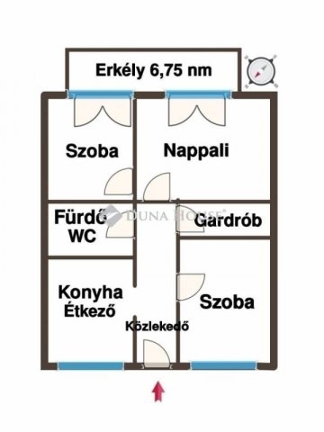 Eladó téglalakás, Budapesten, IX. kerületben 121.99 M Ft