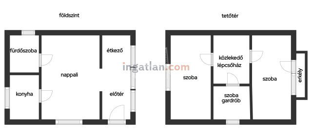 Eladó nyaraló, Ráckevén 75 M Ft, 4 szobás