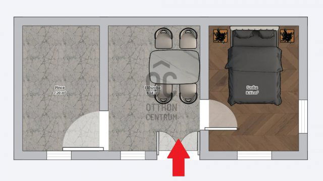 Eladó nyaraló, Beleznán 3.5 M Ft, 2 szobás