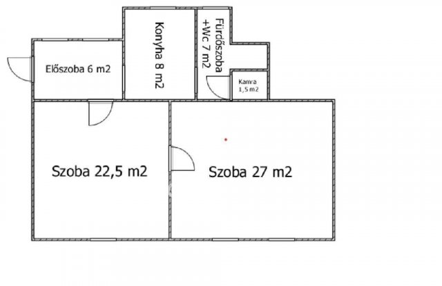 Eladó családi ház, Mezőkovácsházán 8 M Ft, 2 szobás