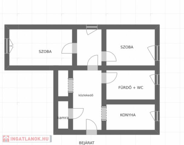Eladó téglalakás, Budapesten, X. kerületben, Mádi utcában