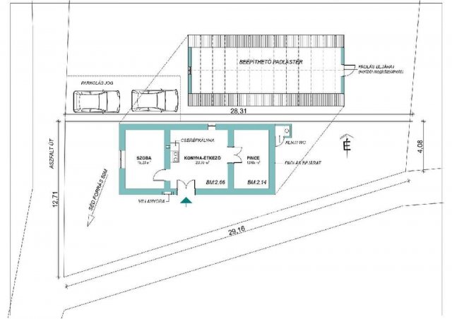 Eladó nyaraló, Somlószőlősön 15 M Ft, 2 szobás