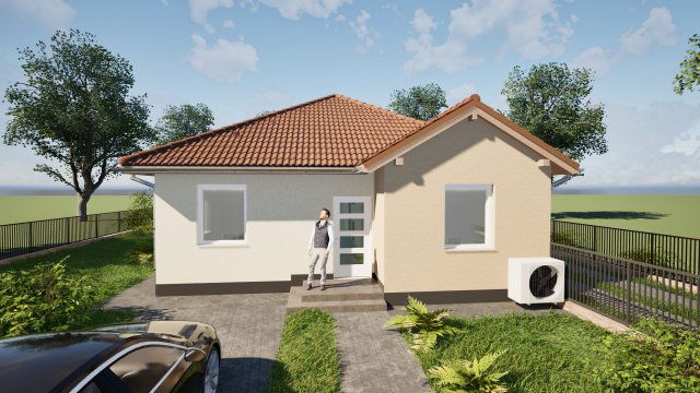 Eladó ikerház, Áporkán 60 M Ft, 4 szobás / költözzbe.hu