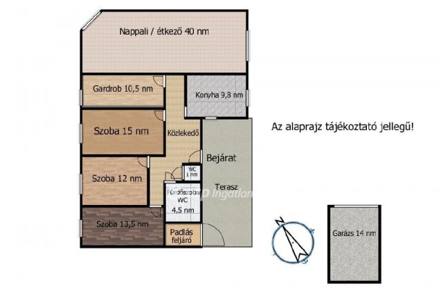 Eladó családi ház, Budapesten, XX. kerületben 140 M Ft, 5 szobás