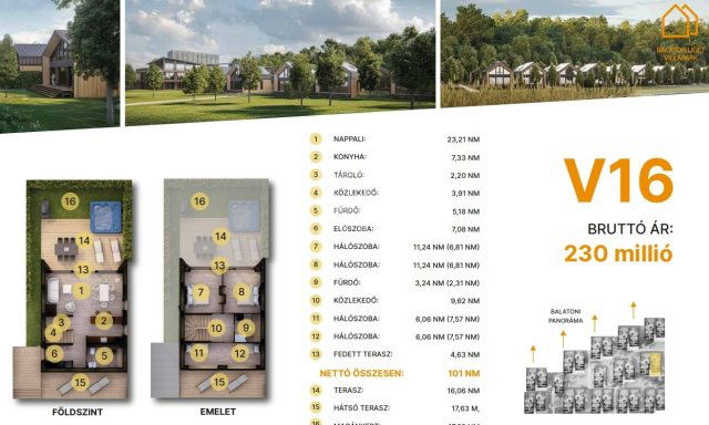 Eladó családi ház, Balatonföldváron 230 M Ft, 1+4 szobás