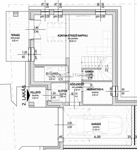 Eladó ikerház, Vecsésen 125 M Ft, 4 szobás
