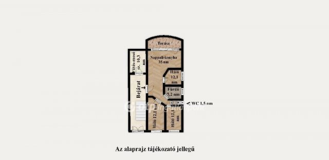 Eladó téglalakás, Budapesten, XXI. kerületben 127.99 M Ft
