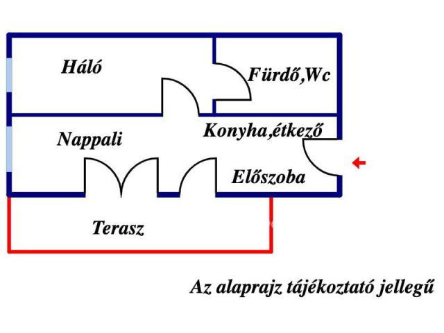 Kiadó téglalakás, albérlet, Debrecenben 320 E Ft / hó