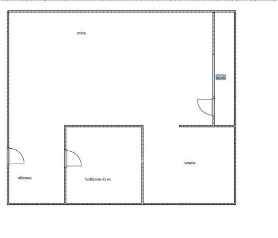 Eladó téglalakás, Harkányban 21.9 M Ft, 1 szobás