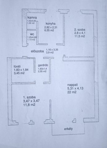 Eladó téglalakás, Bőnyön 29.9 M Ft, 3 szobás